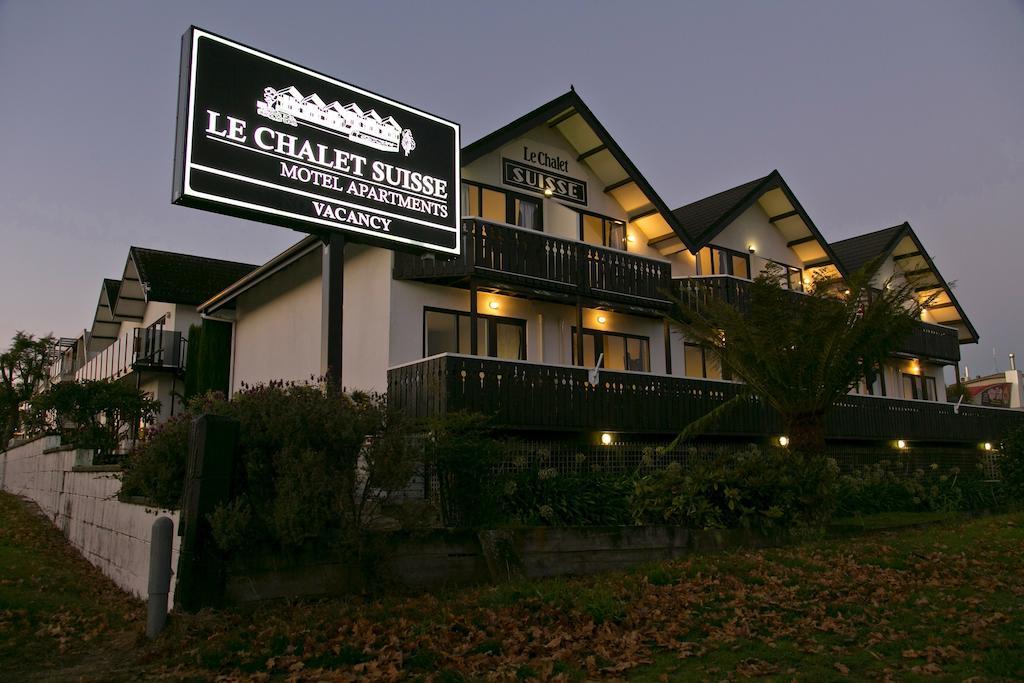 Le Chalet Suisse Motel Taupo Eksteriør billede